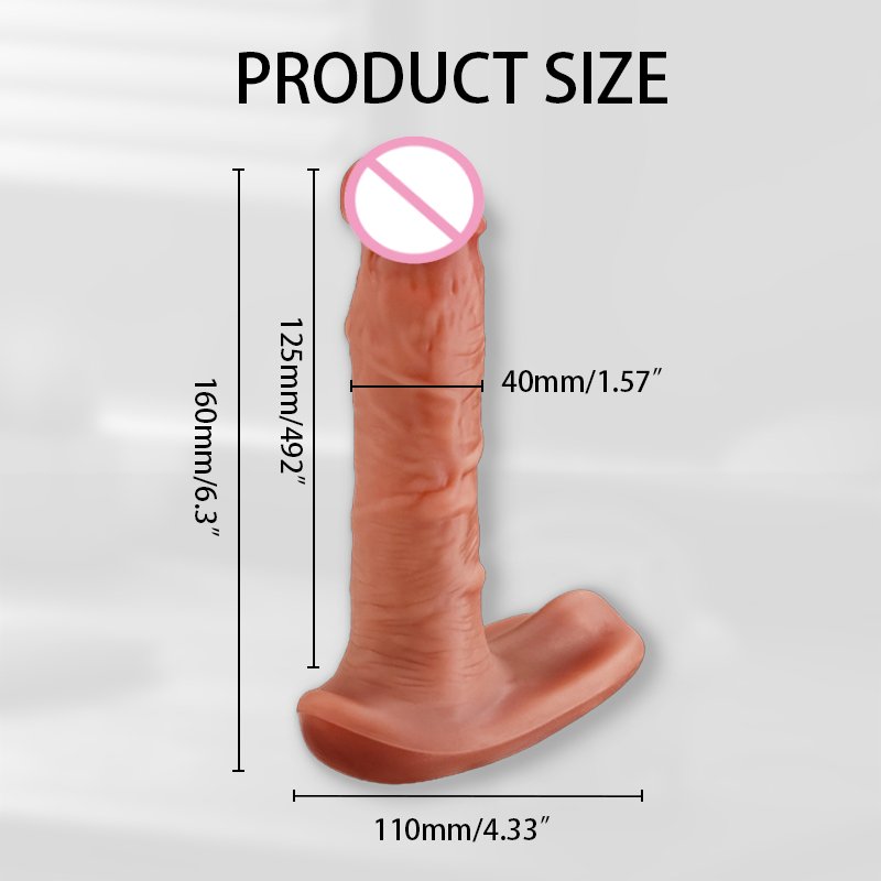 Wearable Real Touch Silicone Dildo 10 Frequency Vibration Heating Vibrator Sex Toys Women PVC Huge Dildo Juguetes Sexuales