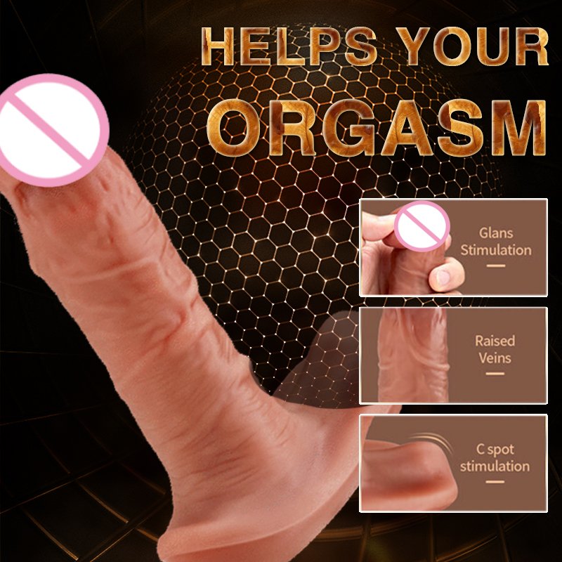 Wearable Real Touch Silicone Dildo 10 Frequency Vibration Heating Vibrator Sex Toys Women PVC Huge Dildo Juguetes Sexuales