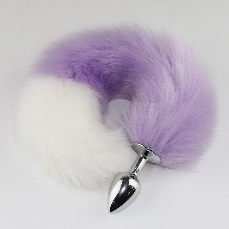 Fox Tail Anal Plug Sex Toys For Woman Cosplay Sex Game Butt Plug%