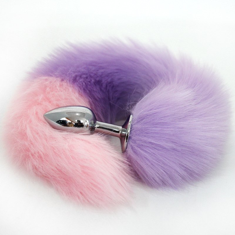 Fox Tail Anal Plug Sex Toys For Woman Cosplay Sex Game Butt Plug%