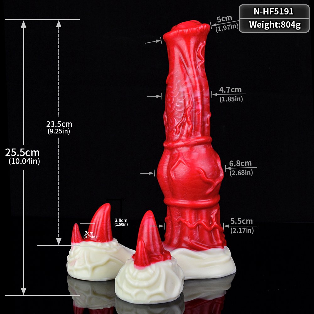 Thick Monster Animal Dildo Fantasy Silicone Sex Toy Dildo Adult Toy G Spot Stimulation with Suction Cup Anal Plug Massager