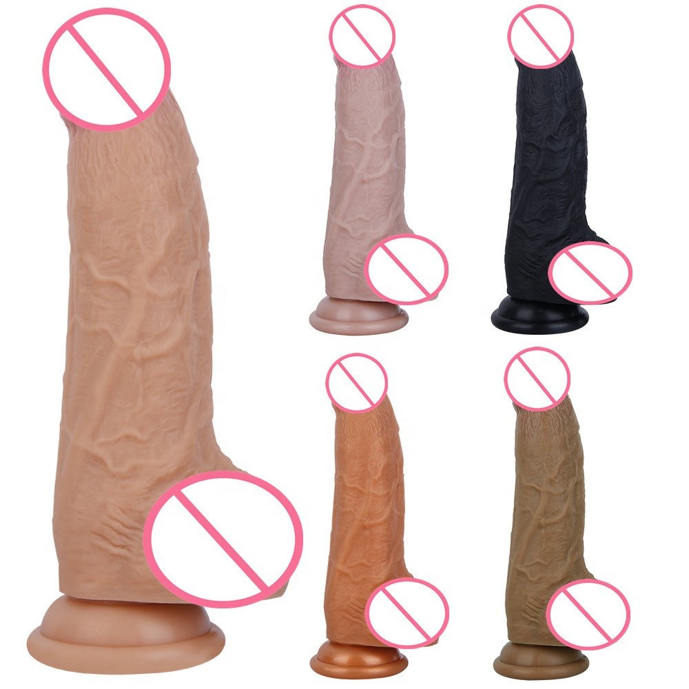 Realistic Dildo For Women Liquid Silicon G Spot Stimulator Artificial Penis Dick Massager Adults Sex Toy For Female
