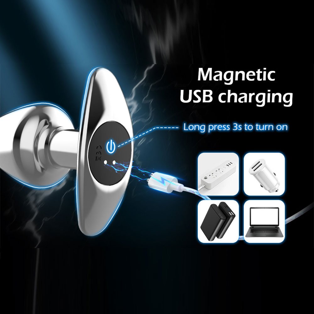 Wholesale Factory Dual remote control 9 frequency Butt Massager Anal Plug Anal Plugs for couple