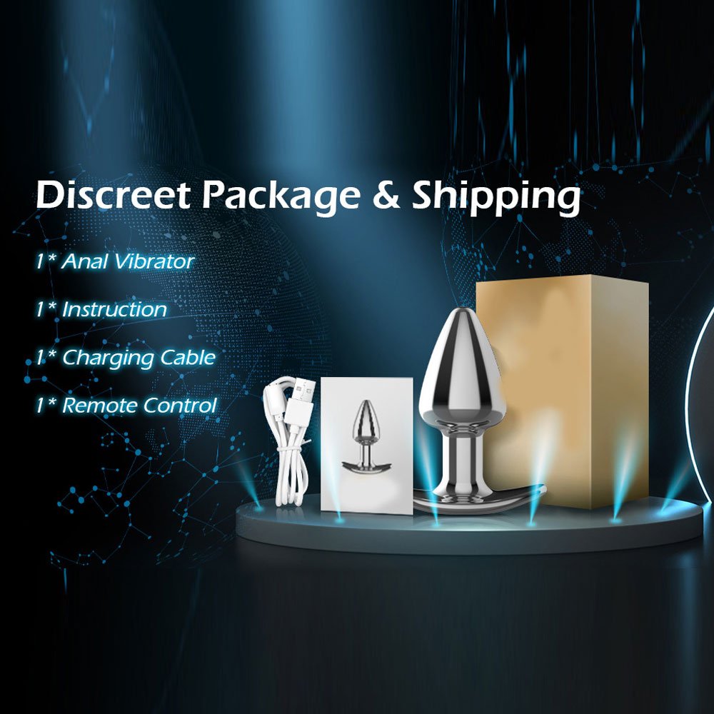 Wholesale Factory Dual remote control 9 frequency Butt Massager Anal Plug Anal Plugs for couple