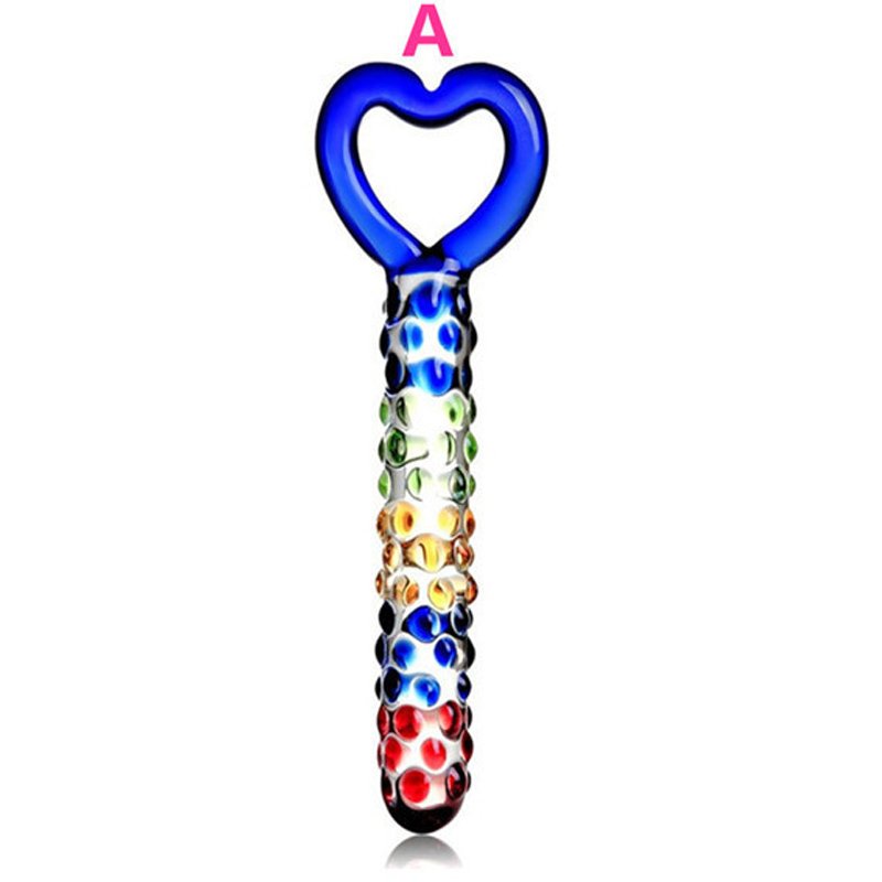 High Grade Different Size Glass Dildos For Women G Spot Stimulation Glass Crystal Dildo