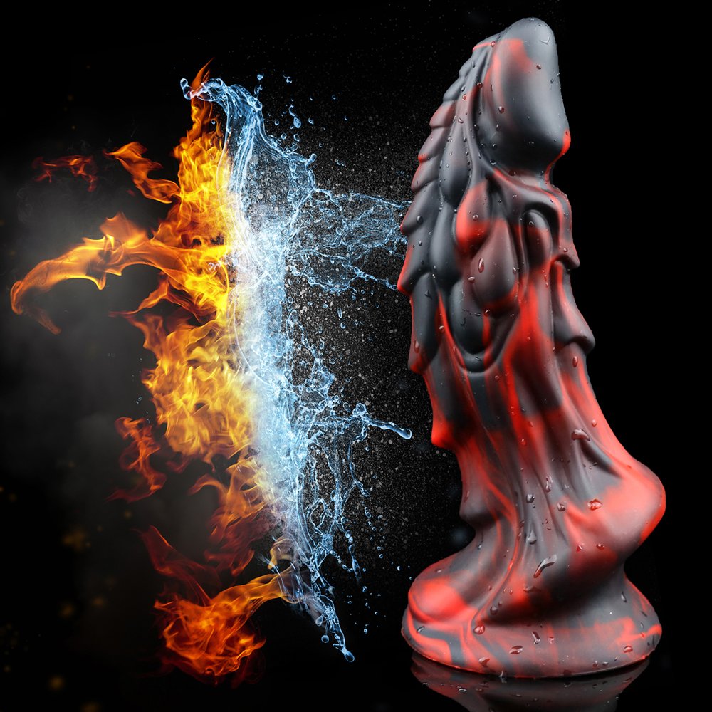 Silicone Dildo Big Dragon Monster Dildo with Strong Suction Cup for Hands-Free Play Anal Adult Sex Toy for Women