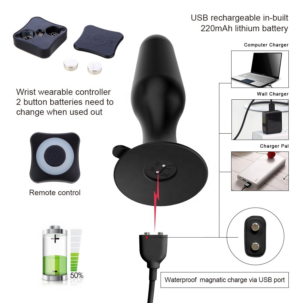 Soft Anal Plugs for Women Beginners Silicone Dildo Silicone Butt Plug Trainer Anal Play Plug Great Anal Toys for Her & Beginne