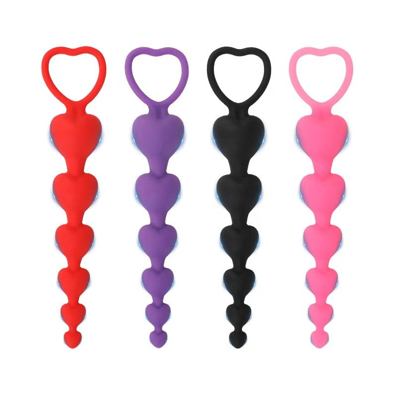 2024 Multicolor Love Anal Plug Adult Erotic Toys Prostate Massager Plug Butt