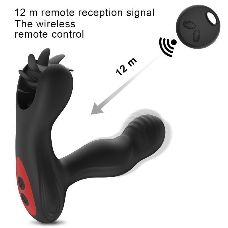 Remote Control Prostate Massager Vibrator Anal Sex Toys Butt Plug Vagina Anus Dilator Adult Games Anal Sex Toy For Woman Men