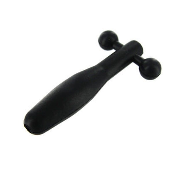 Fresno Surge double ring penis plug Silicone Cum-Thru Barbell Penis Plug Sex Instruments