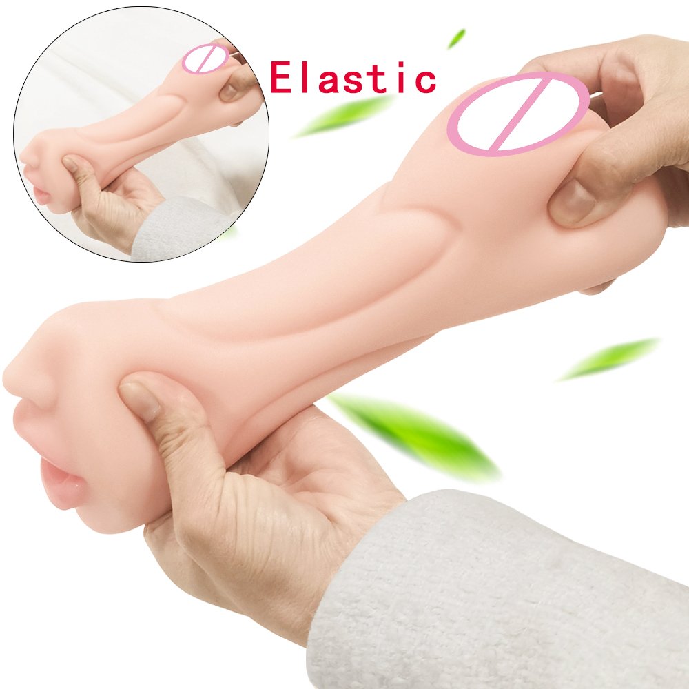 YQ Artificial Pocket Pussy sex toy massager Vagina anal toys for men silicone male masturbation aircraft cup