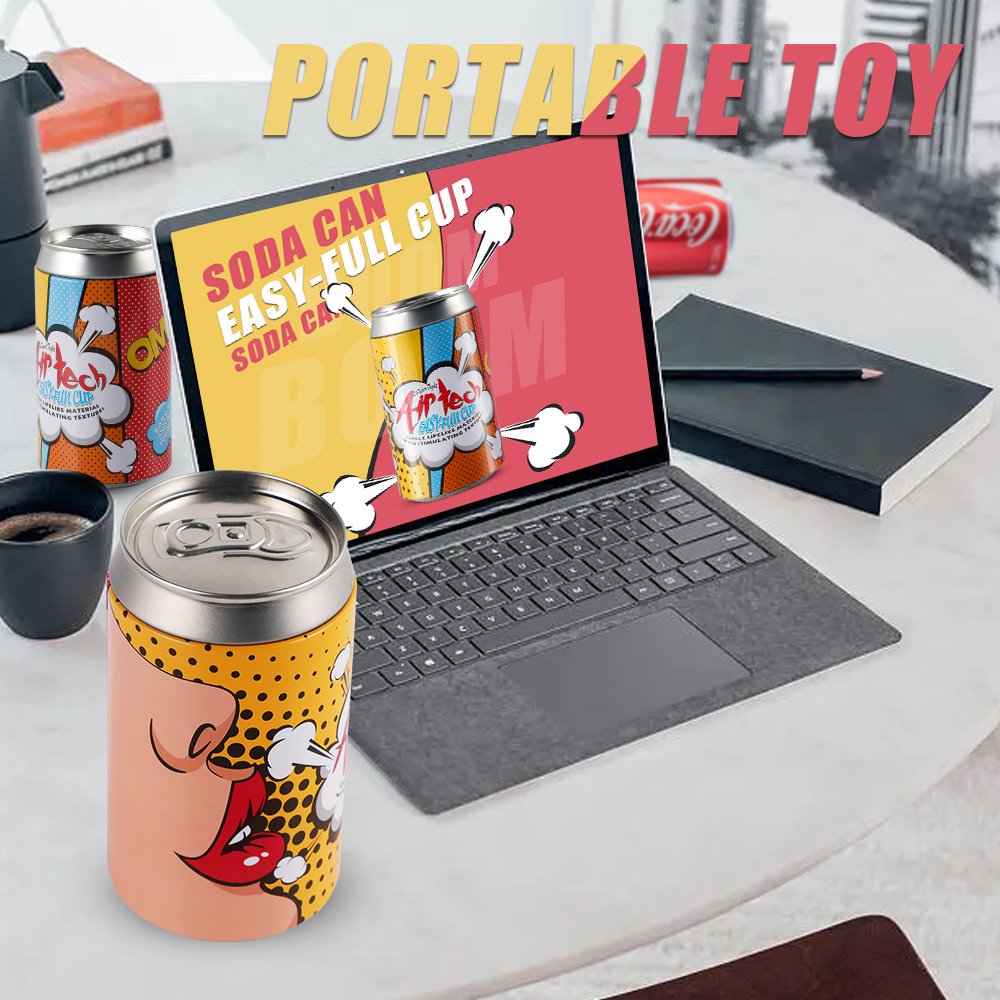 Home exclusive custom home office soda looking can TPR male masturbation cup sex toys