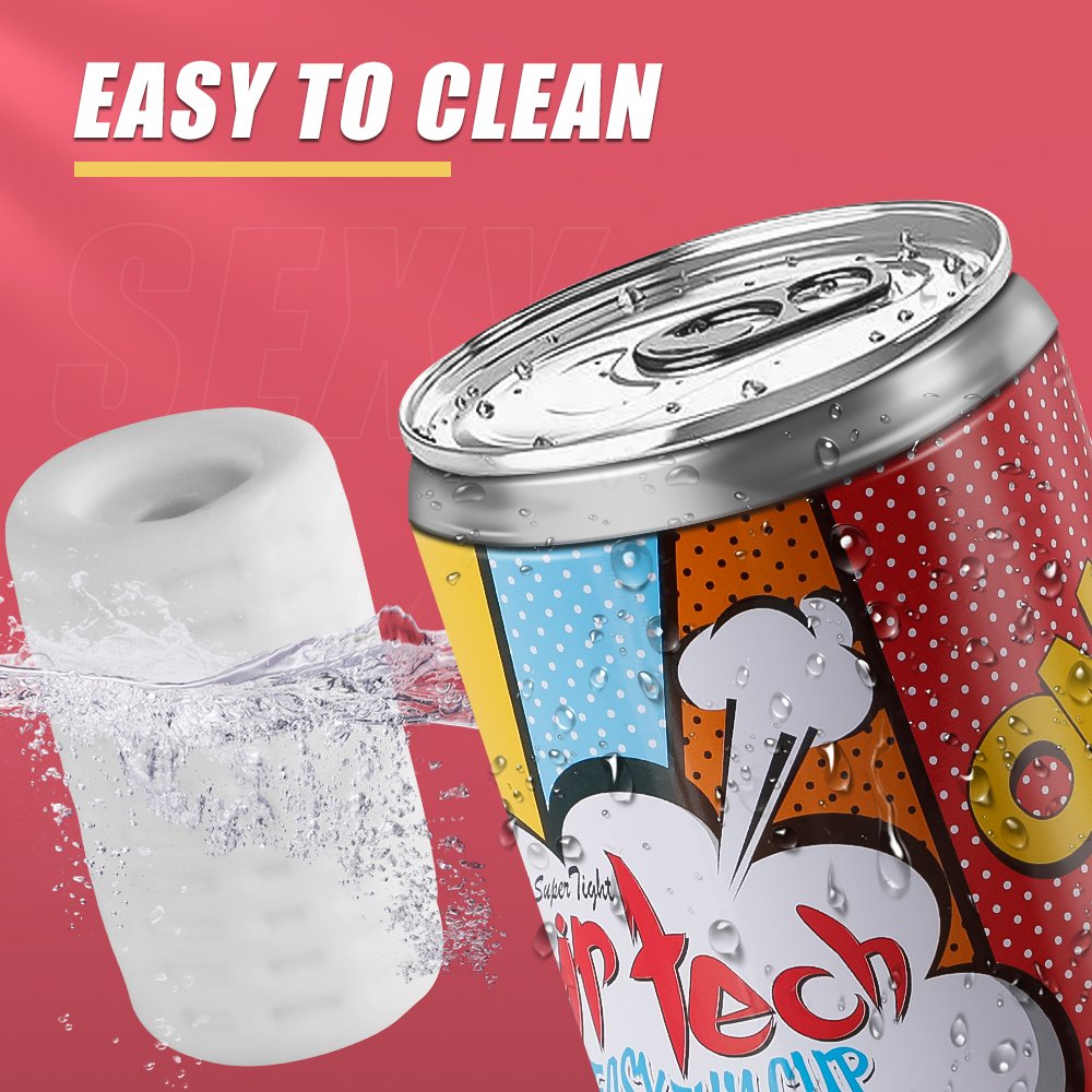Home exclusive custom home office soda looking can TPR male masturbation cup sex toys