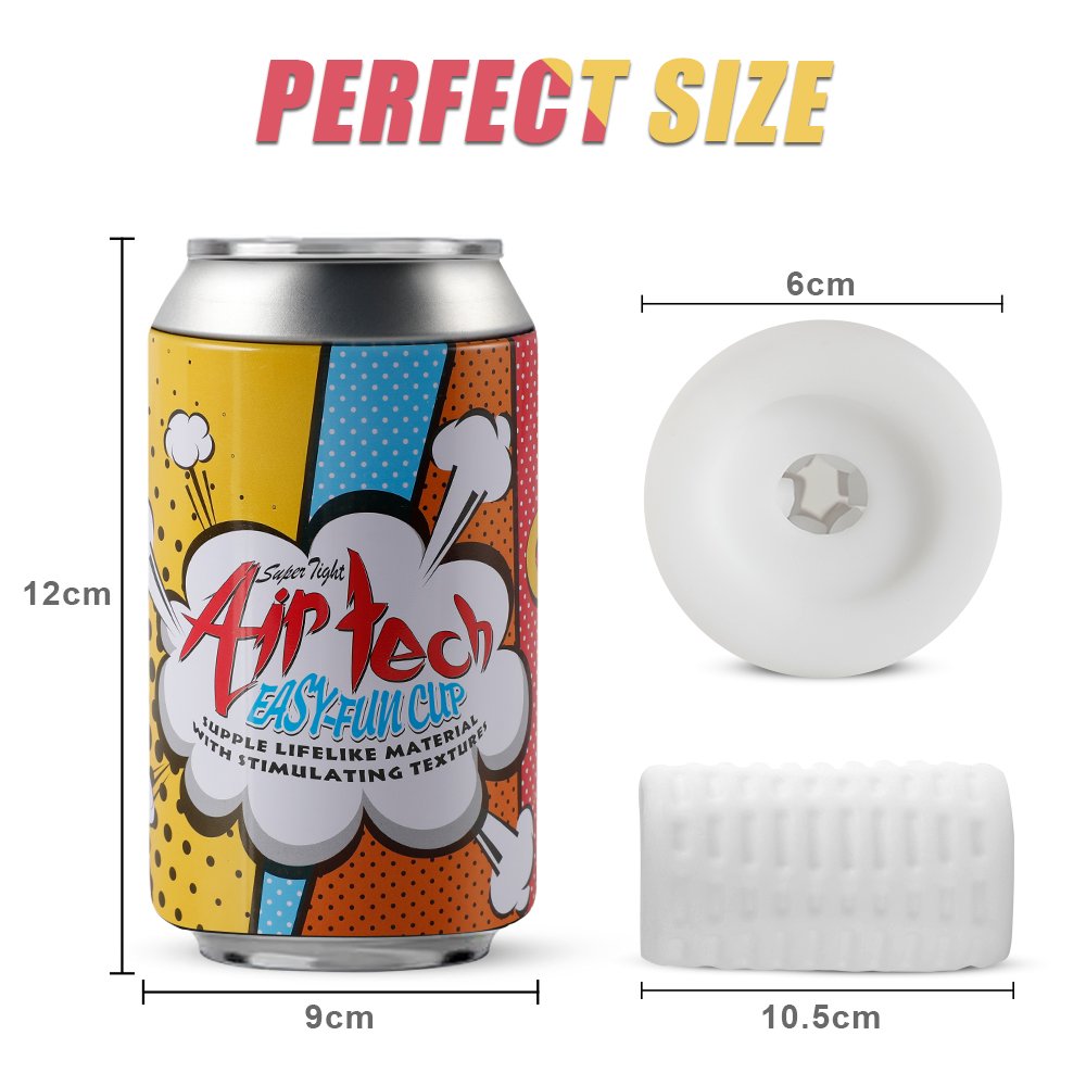 Home exclusive custom home office soda looking can TPR male masturbation cup sex toys