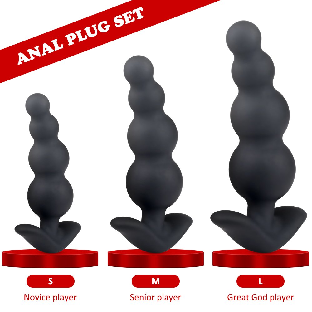 Cost Effective Medical Grade Silicone Anal Plugs Sex Toys Perfect design Anal Beads