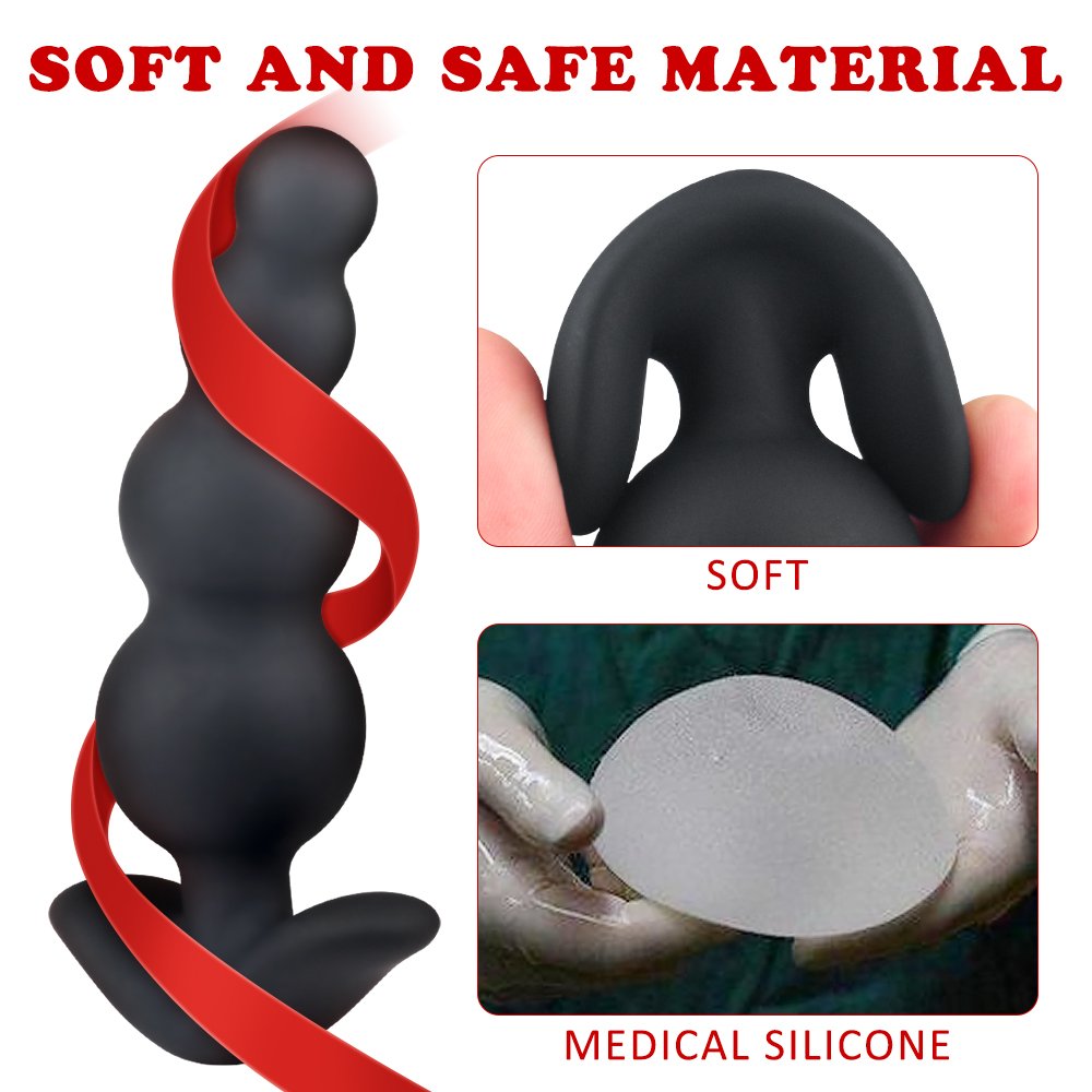Cost Effective Medical Grade Silicone Anal Plugs Sex Toys Perfect design Anal Beads