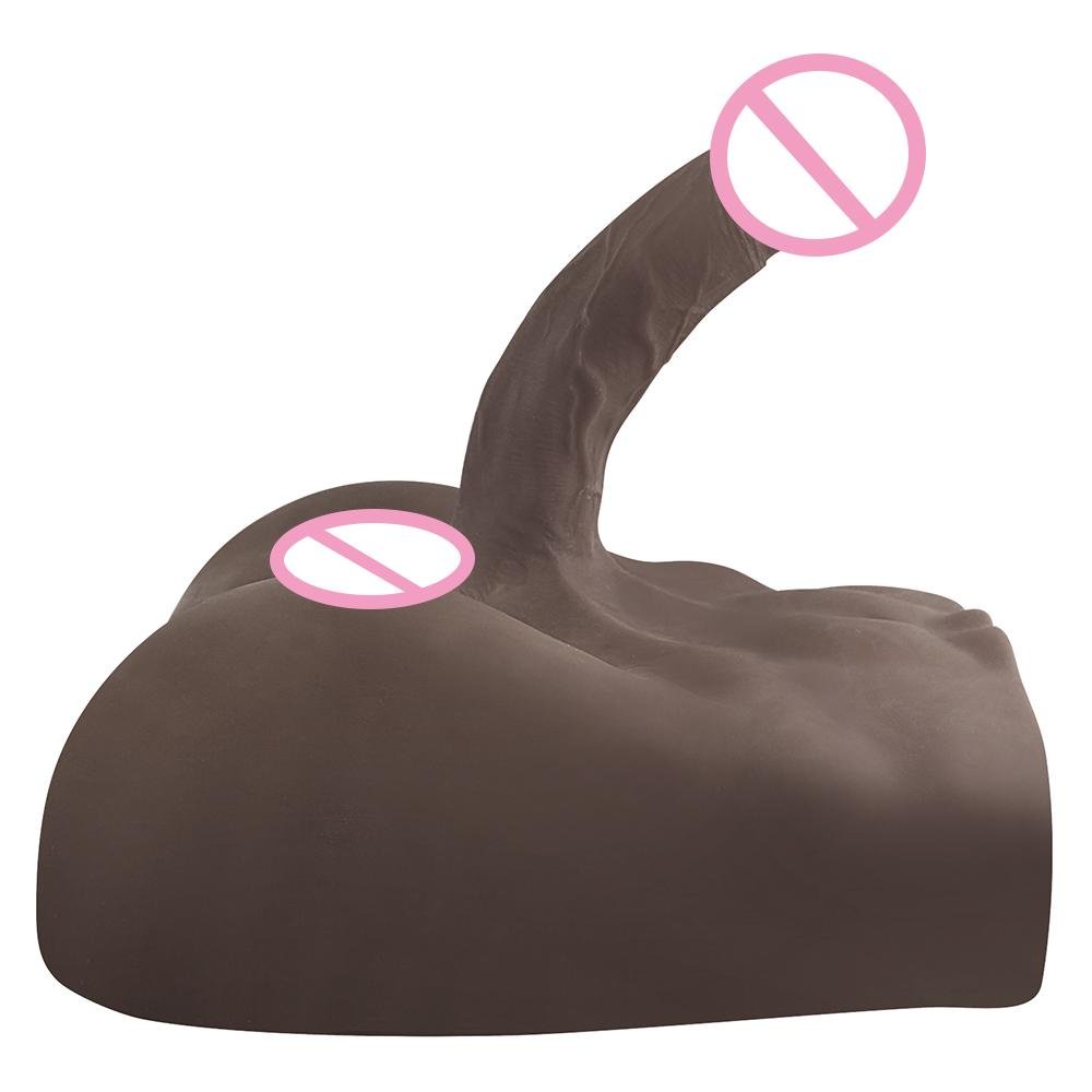 4.9Kg/10.8Lb Artificial Realistic Silicone Big Ass Transgender Sex Doll Enormous Dildo Vagina G-spot Penis Sex Toy For Women Men