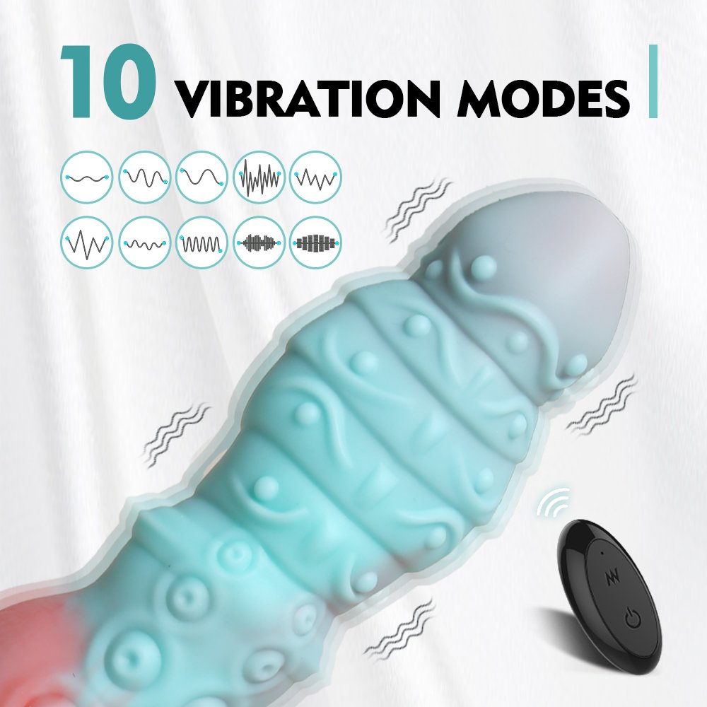 Animal Octopus Vibrating Butt Plug With Remote Control Two Color To Choose Artificial Vibrator For Women Sexy Sex Toy