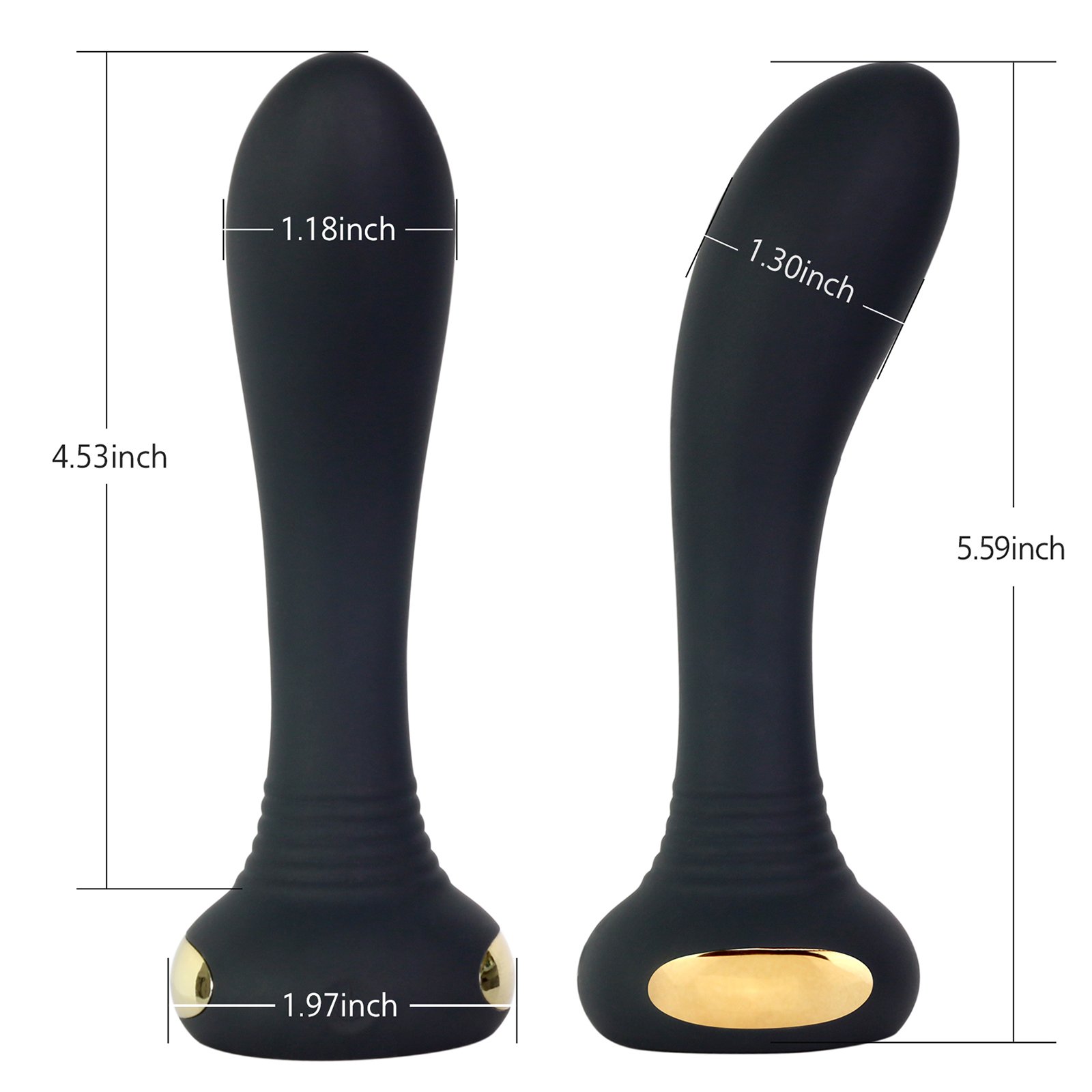 Odeco adult sex toy wholesale vibrating male woman anal butt plug vibrators sex toy butt plug