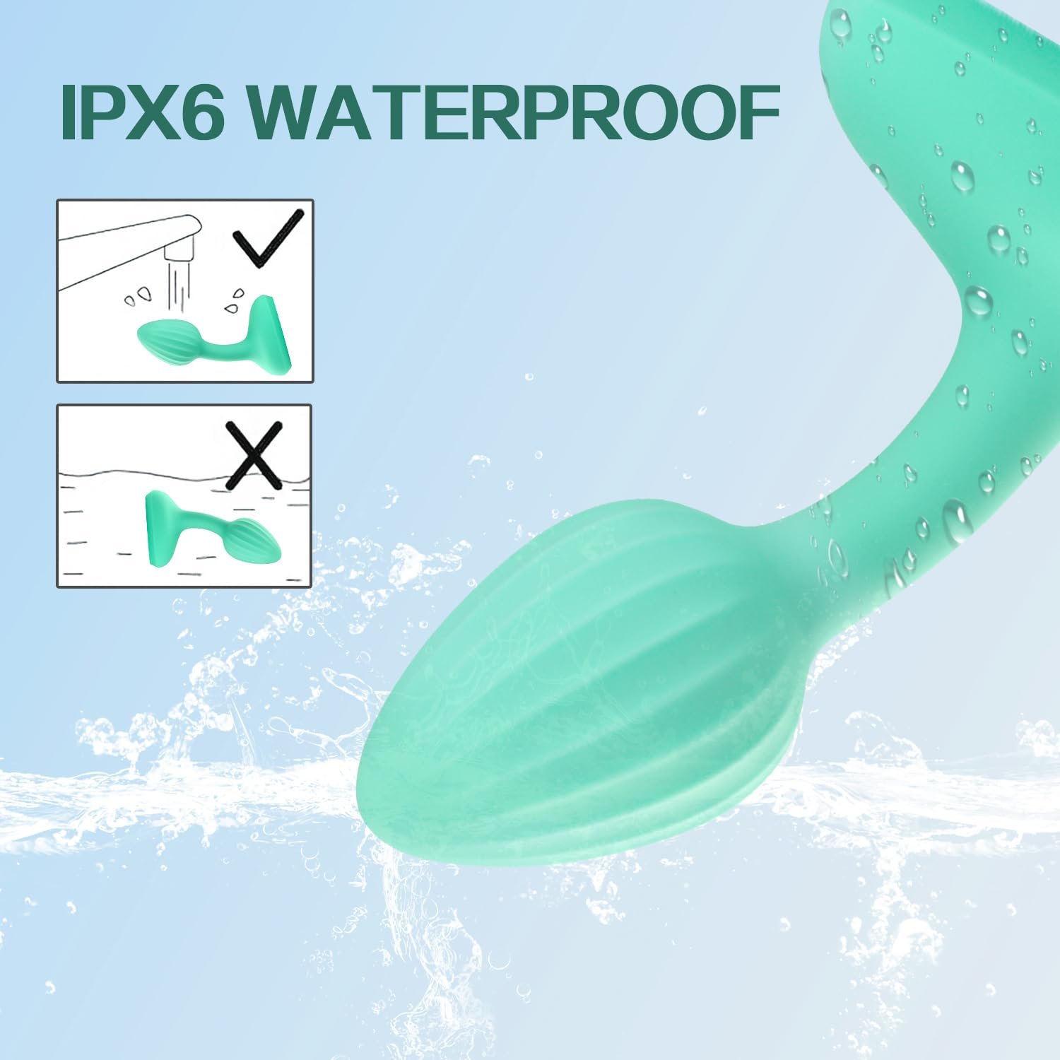 Factory Sale Silicone Anal Plug Remote Control Prostate Massager Vibrator Anal Sex Toys Butt Plug For Man