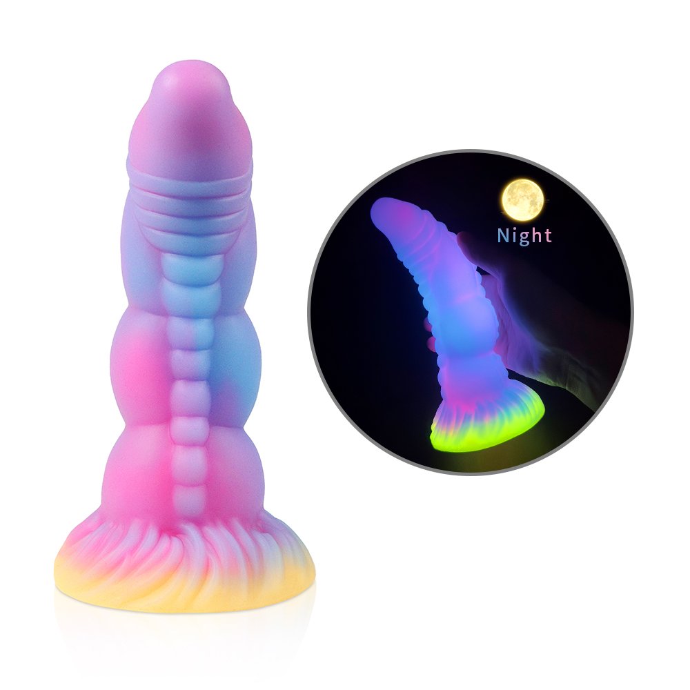 Custom Huge Realistic Luminous Soft Silicone Dildo Toy Women's Adult Use Anal Mannequin for Couples Liquid-Like Sex Toy