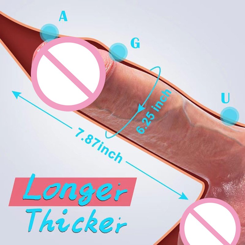 Soft Realistic Dildo Large Silicone Sex Penis Vagina Suction Cup Anal Butt Plug Massage Adult Sexy Toys For Woman