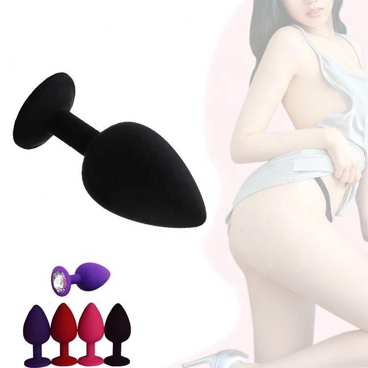 Wholesale Soft Silicone Butt Plug Anal Plug Unisex Anal Trainer SM Sex Adult Toys for Men Women Couples