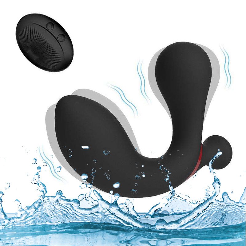 Male Anal Toy with 10 Stimulation Pattern Vibration G Spot Anal Vibrator Sex Toy Vibrating Prostate Massager with Remote