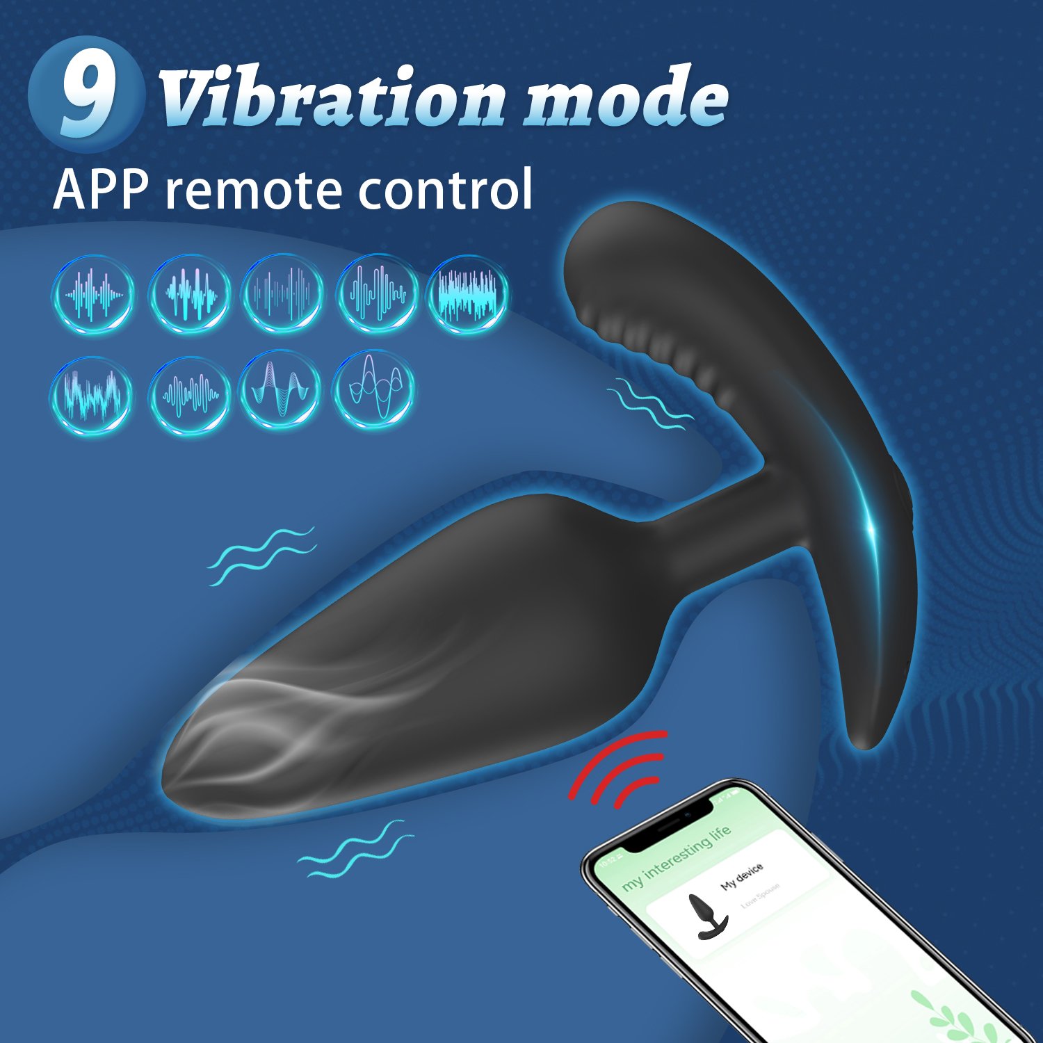 Wireless APP Control Silicone Anal Plug Wholesale Anal Butt Plug Vibrator For Women Men Male Sex Toys