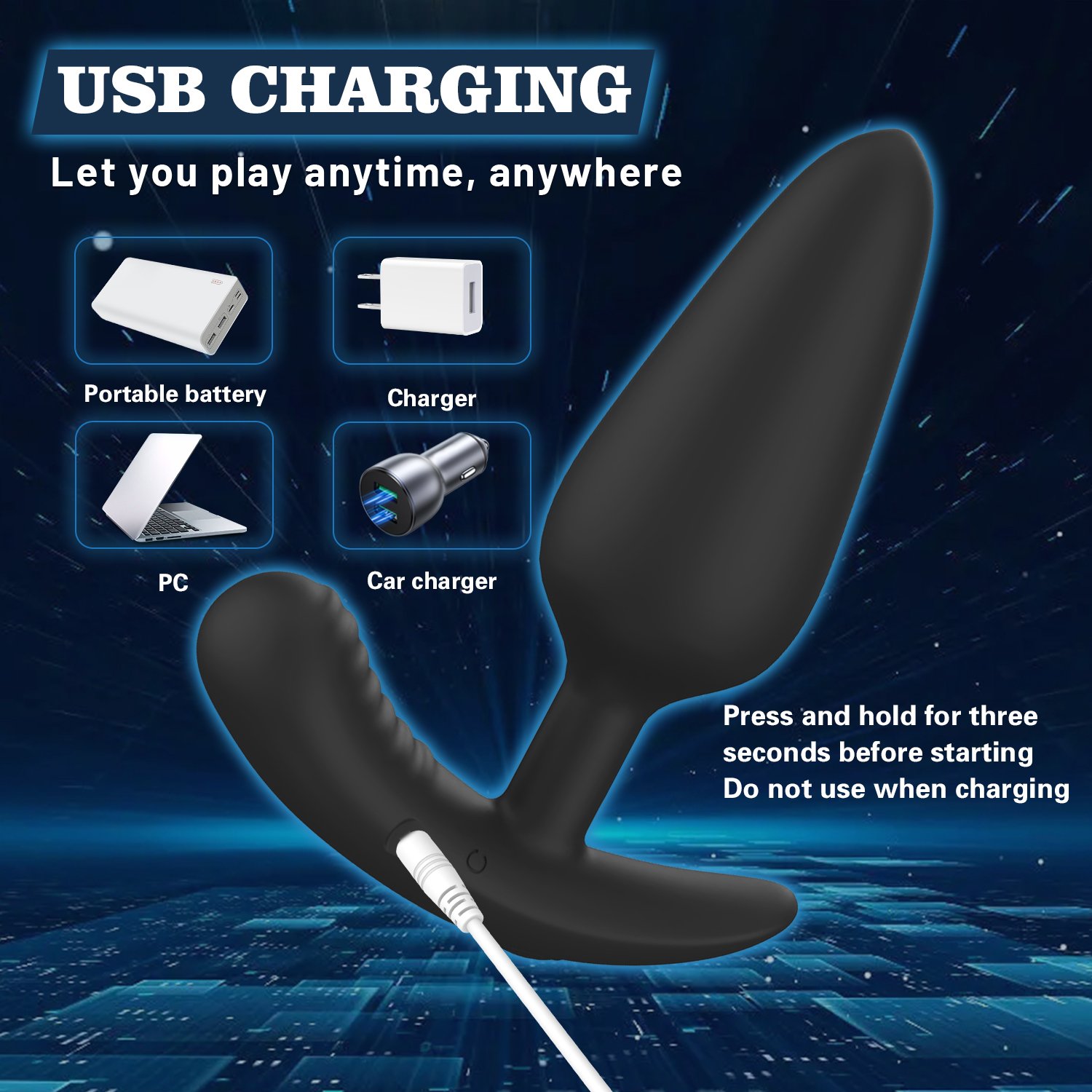 Wireless APP Control Silicone Anal Plug Wholesale Anal Butt Plug Vibrator For Women Men Male Sex Toys