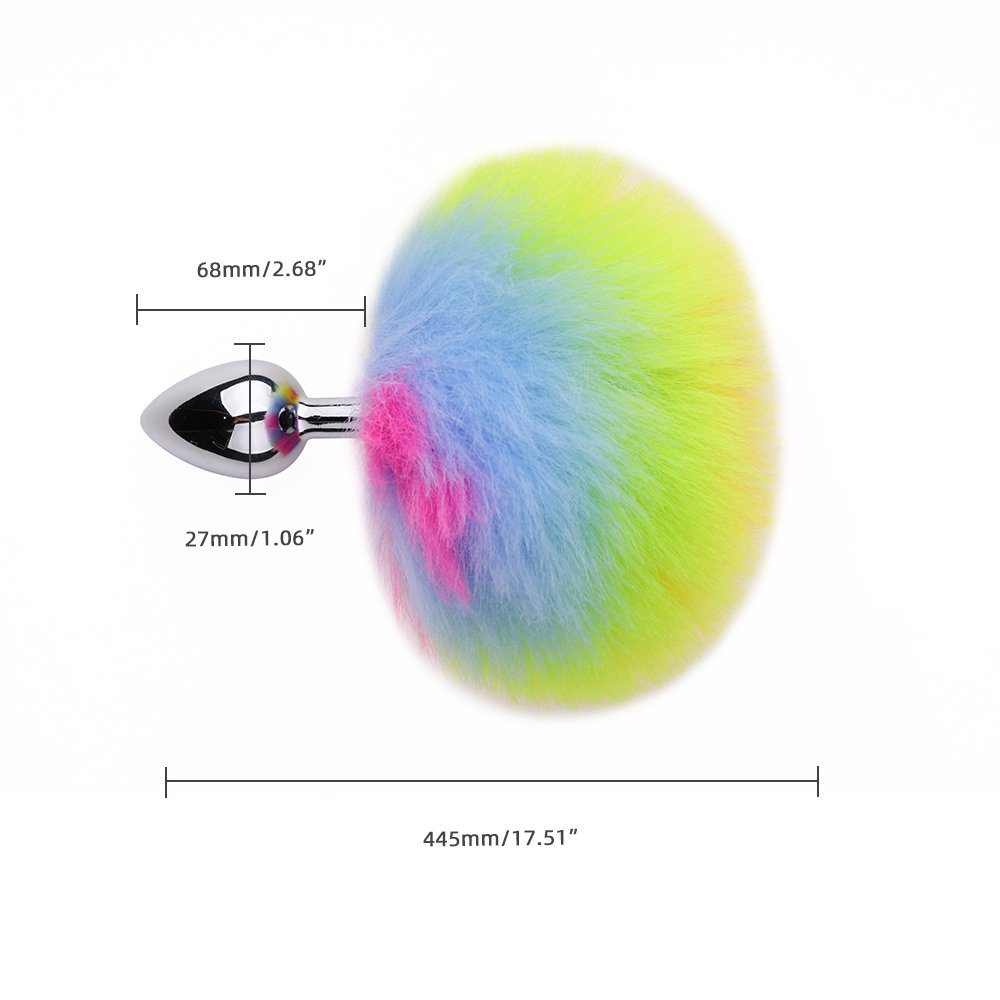 Women's Mix-Color Cosplay Sex Toys Anal Toys with Cat Ear Anal Plug Tail Collar Nipple Clamps Butt Plug by Juguetes Sexuales
