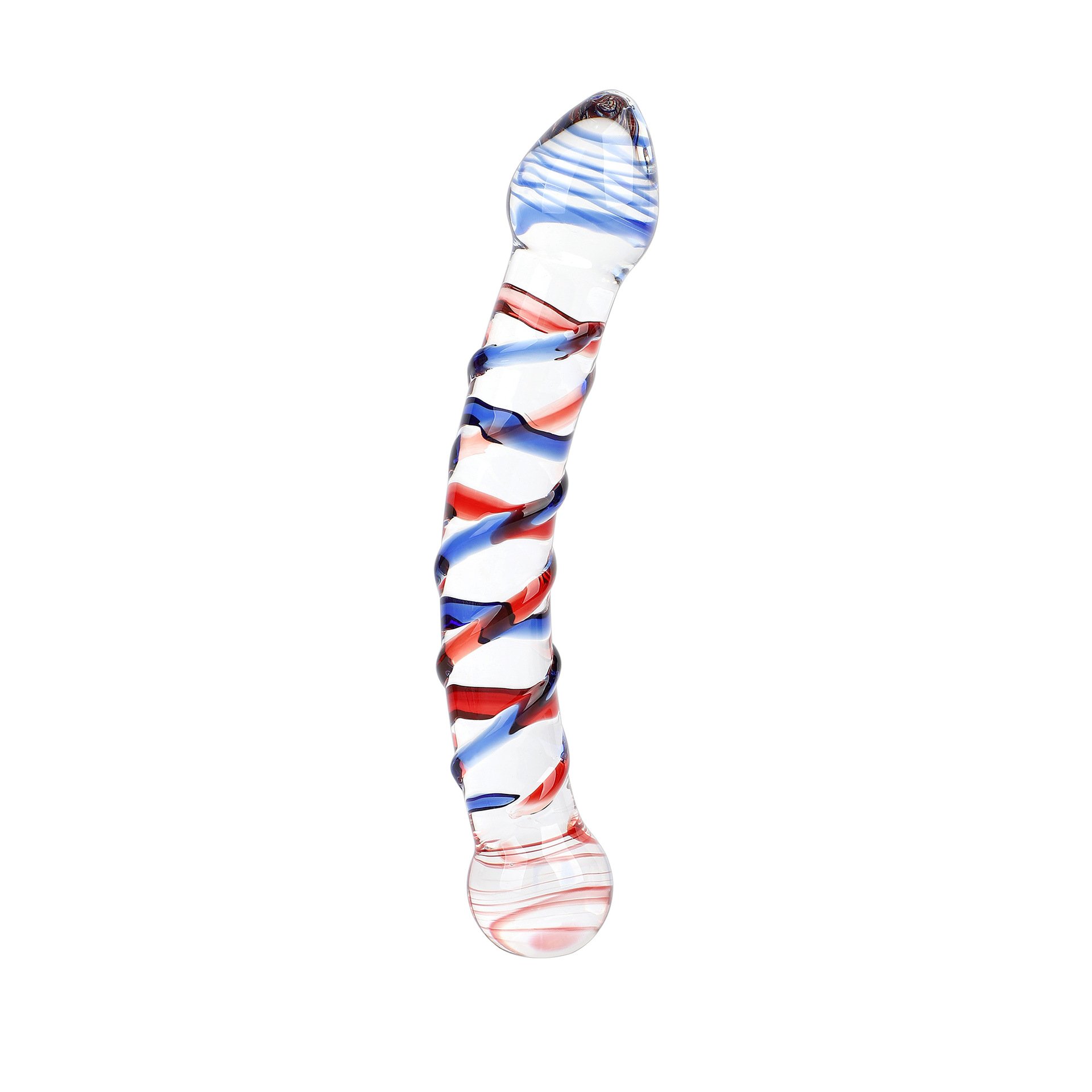 Masturbator Realistic Dildo Penis Large G-spot Adult Sex toys Dual Head Crystal Glass Dildos Anal Butt Plug for Woman Female
