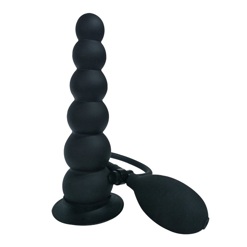 Anal Pumping Toy Expand Dildo Air-Filled Inflatable Plug Inflatable Butt Plug Anal Beads Sex Toys Anal Plug Medical Grade