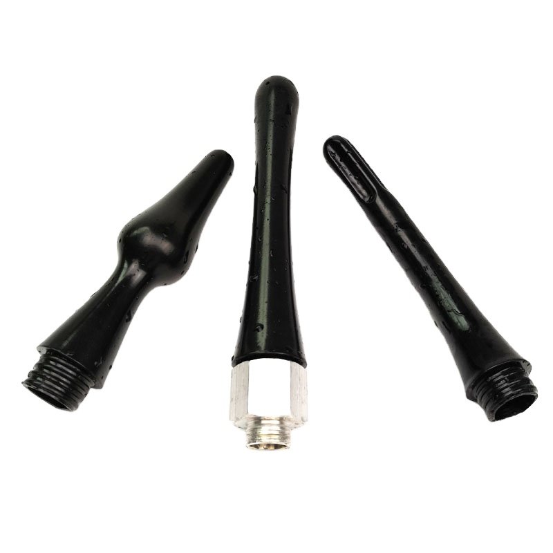 Black Soft PVC Shower Enema with 3 tips sax toys for man only girl