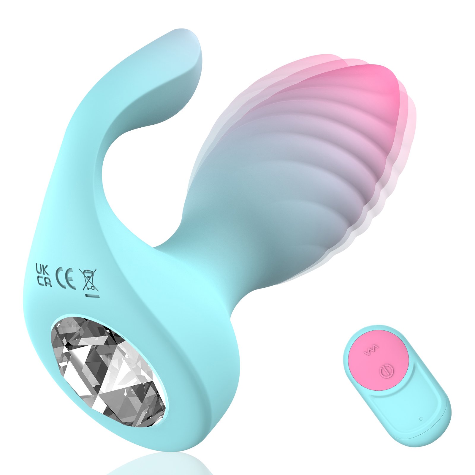 Anal Butt Plug Vibrator Adult Sex Toys for Women Anal Toys Remote Control Vibrating with 10 Vibration for Couple