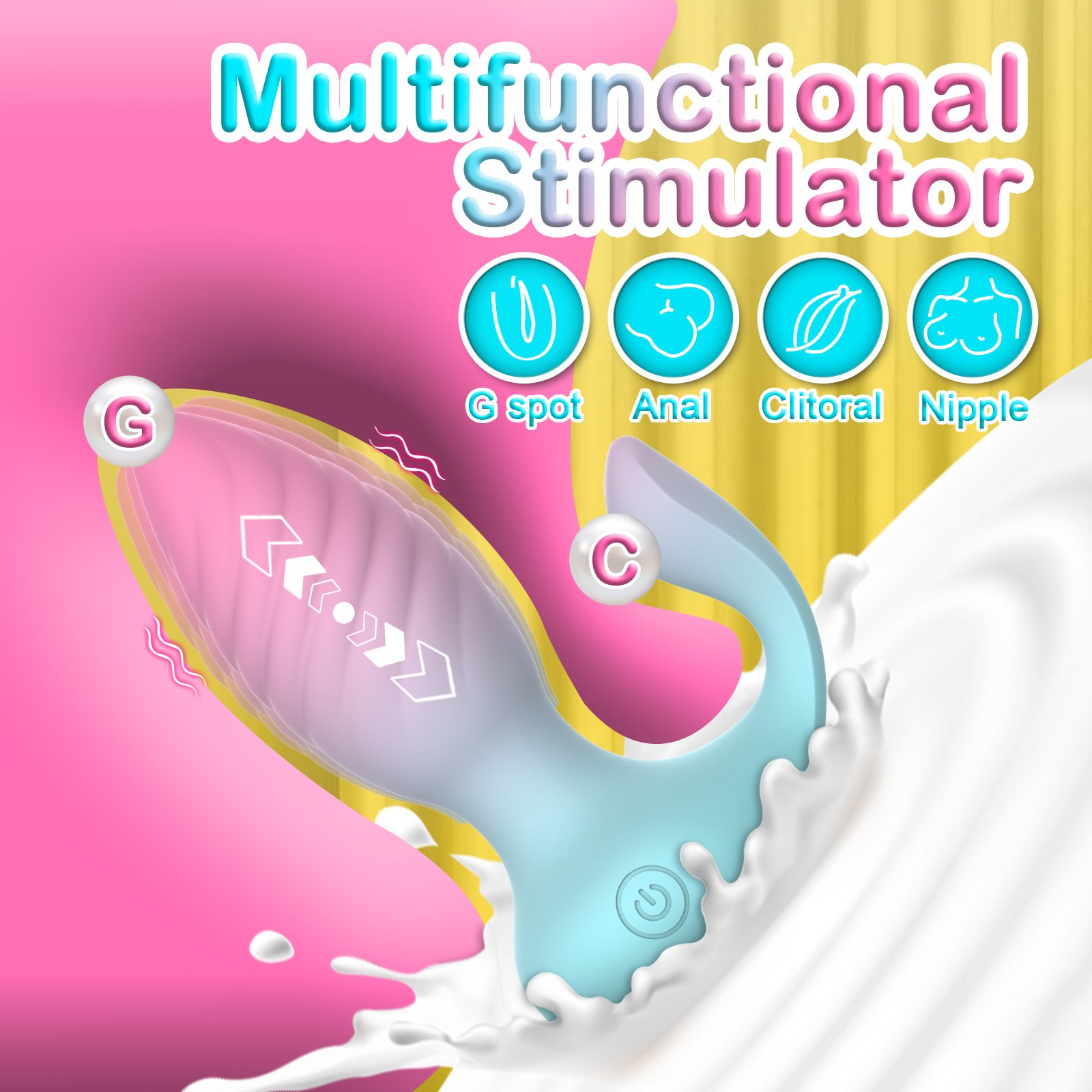 Anal Butt Plug Vibrator Adult Sex Toys for Women Anal Toys Remote Control Vibrating with 10 Vibration for Couple