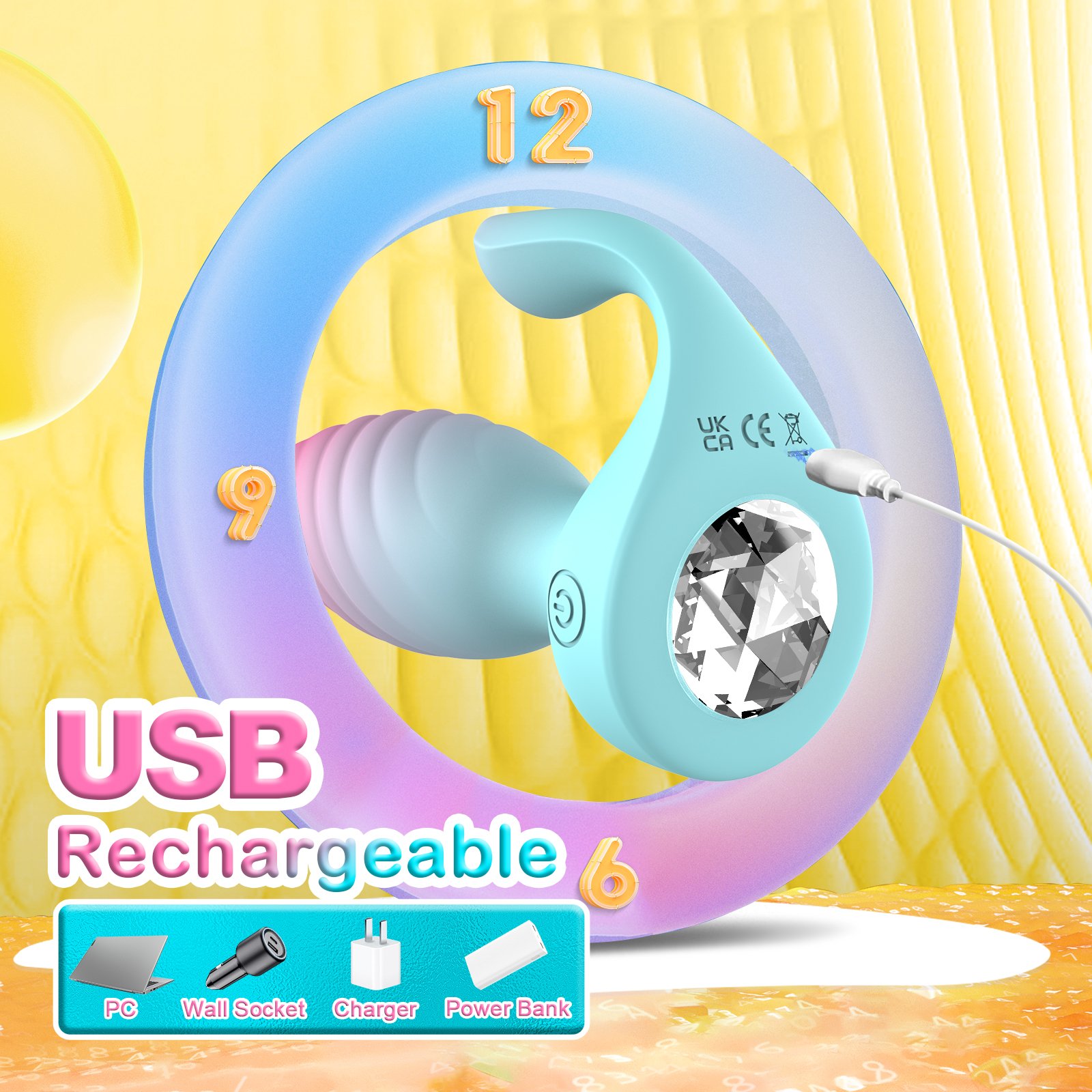 Anal Butt Plug Vibrator Adult Sex Toys for Women Anal Toys Remote Control Vibrating with 10 Vibration for Couple