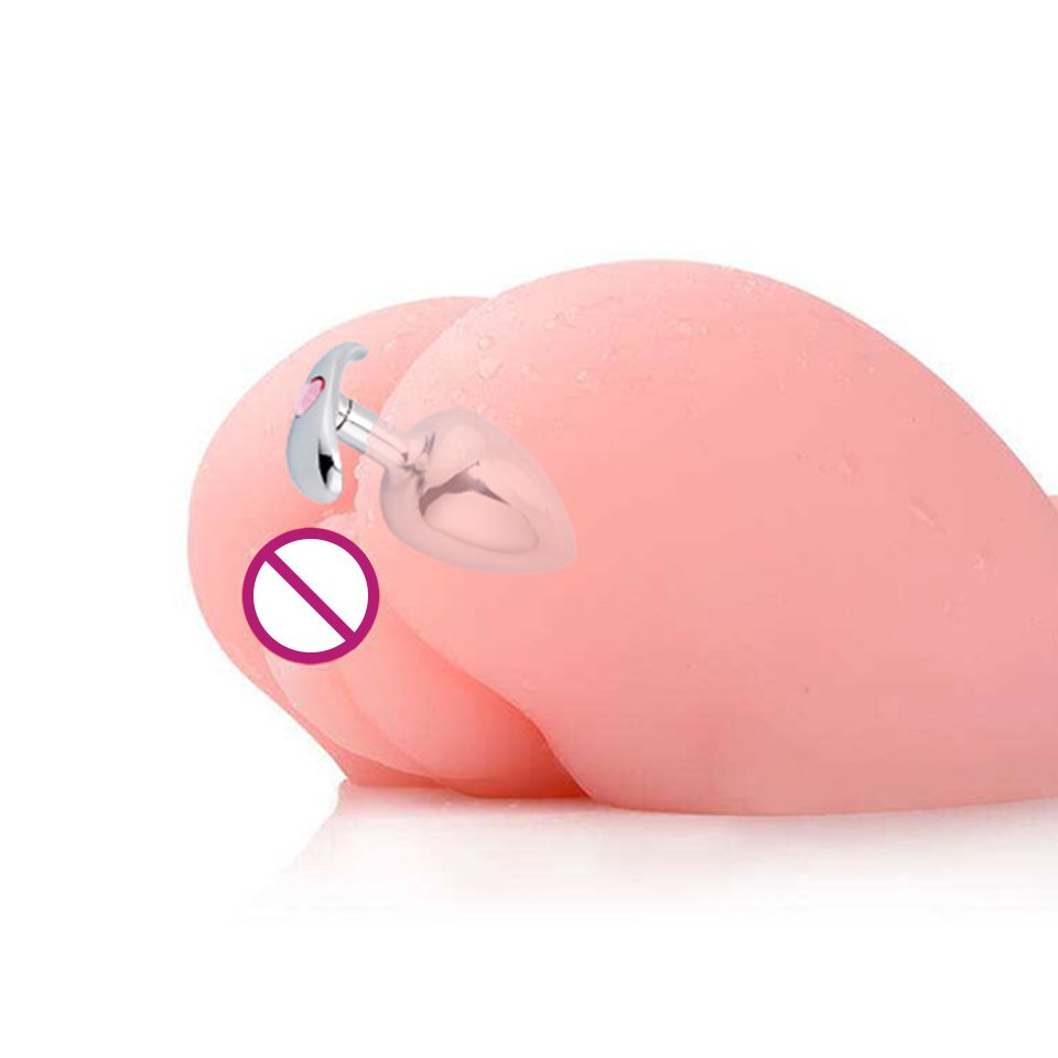 Anchor-Shaped Butt Plug Jewel Adult Anal Sex Toys for Men and Women anal plug