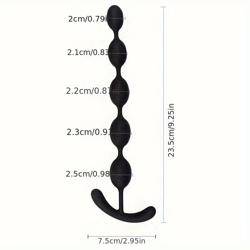 Water Drop Anal Butt Plugs Beginner Training Silicone Beads Anal Plug For Men