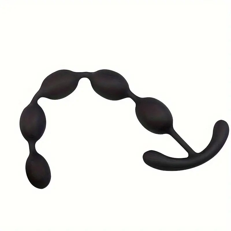 Water Drop Anal Butt Plugs Beginner Training Silicone Beads Anal Plug For Men