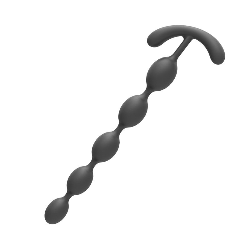 Water Drop Anal Butt Plugs Beginner Training Silicone Beads Anal Plug For Men