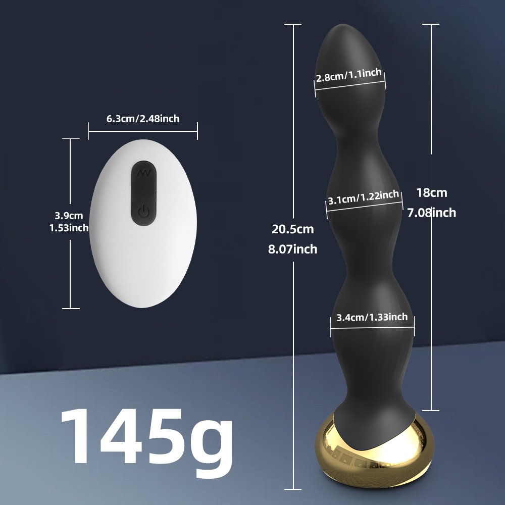 FairyKiss light electric shock Anal Plug Vibrator Remote Control 10 Vibration Modes Adult Toys for couples Butt sex game