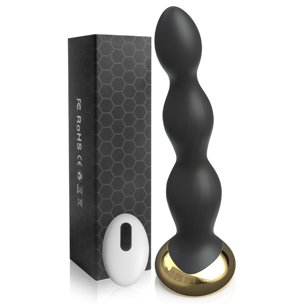 FairyKiss light electric shock Anal Plug Vibrator Remote Control 10 Vibration Modes Adult Toys for couples Butt sex game