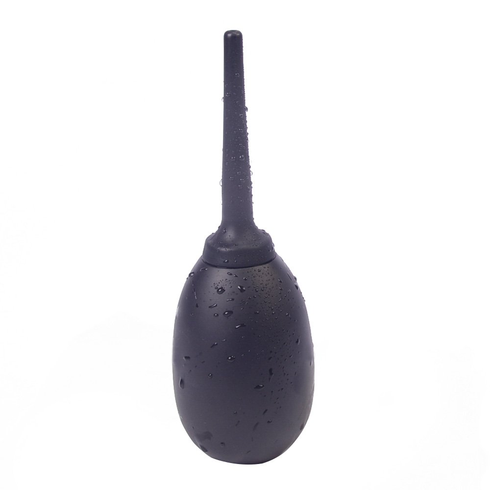 8 oz Silicone Douche Kit with Flex Tip Enema Bulb Sex Toy for Intimate Use