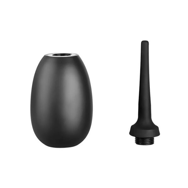 8 oz Silicone Douche Kit with Flex Tip Enema Bulb Sex Toy for Intimate Use