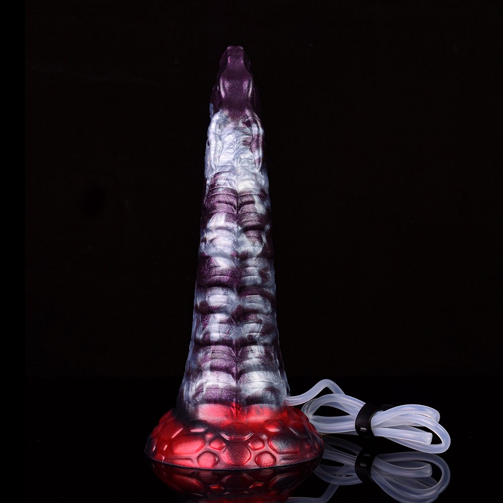 Realistic Squirting Tentacle Dildo Ejaculating Lifelike Knotted Dildo Large Anal Dildo with Suction Cup Adult Sex Toy for Women