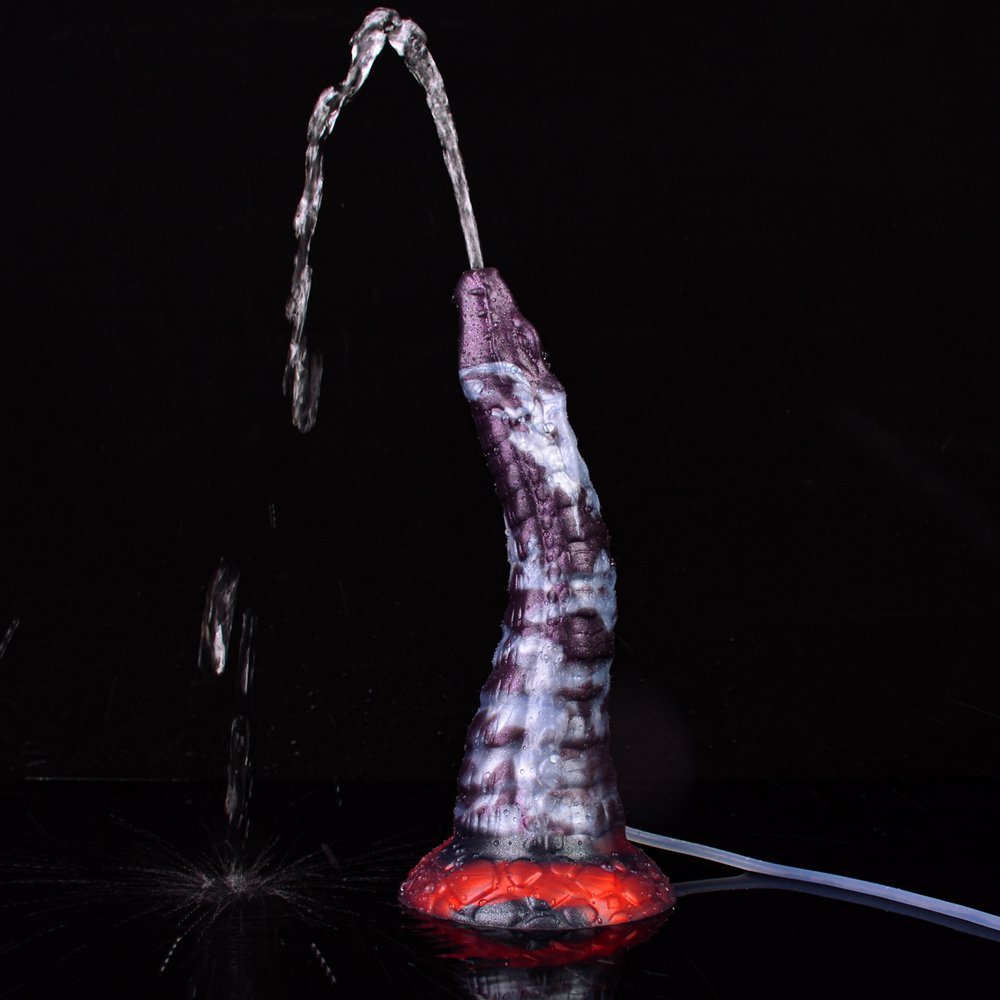 Realistic Squirting Tentacle Dildo Ejaculating Lifelike Knotted Dildo Large Anal Dildo with Suction Cup Adult Sex Toy for Women