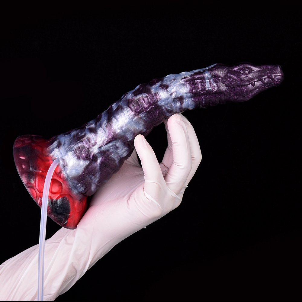 Realistic Squirting Tentacle Dildo Ejaculating Lifelike Knotted Dildo Large Anal Dildo with Suction Cup Adult Sex Toy for Women