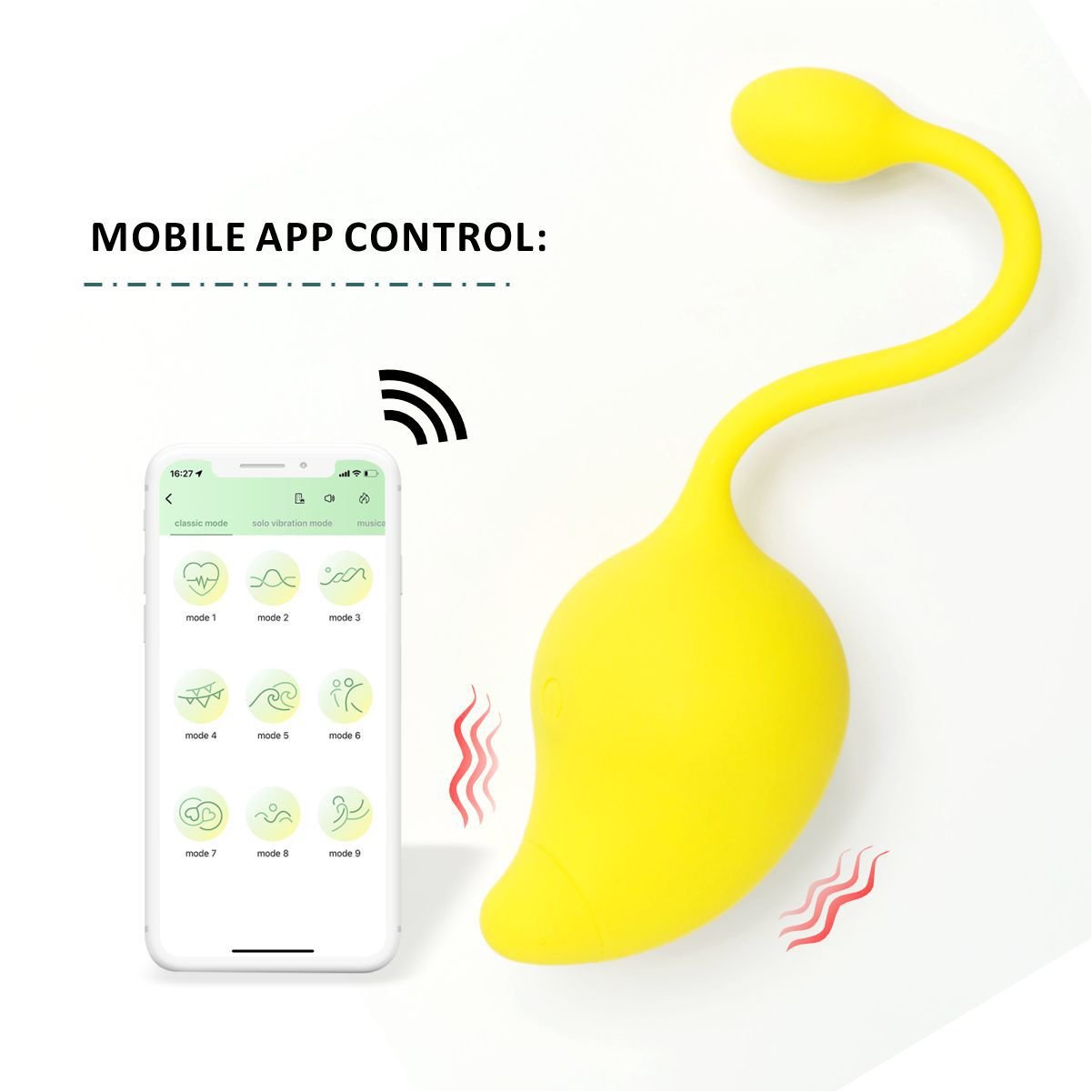 Hot Selling Mini Fruit APP Remote Control Mango Vibrator Adult Sex Toys Strong Vibrating Masturbation