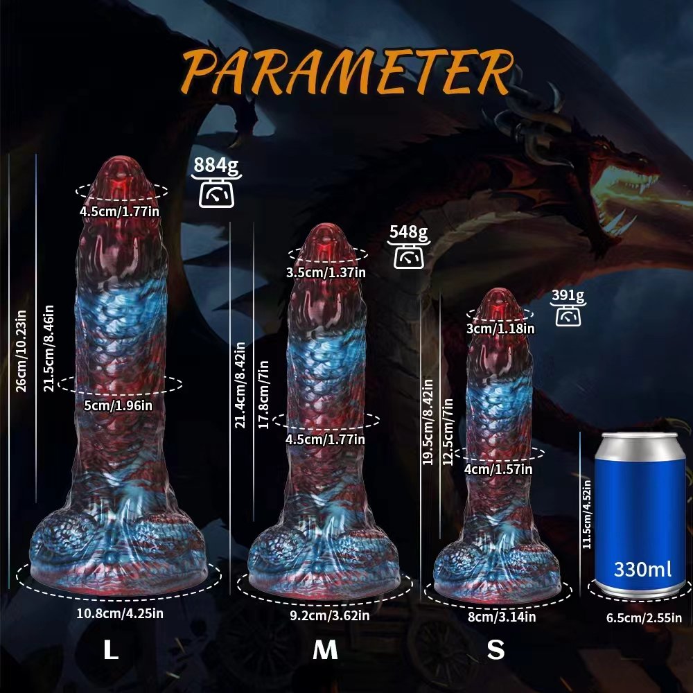 Big Dick Animal Anal Dildo soft Silicone Monster Shape Vagina Massager Dragon Dildo Huge Penis with Suction Cup for Men Women